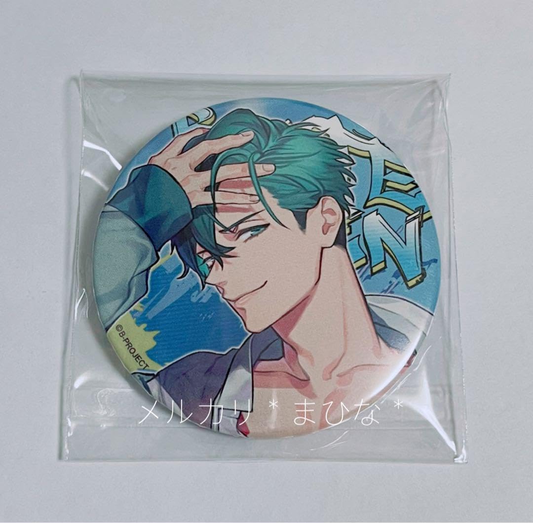 B-PROJECT Bプロ CD ソロジャケット 缶バッジ チェキ 愛染健十 B-PROJECT～熱烈＊ラブコール～_缶バッジ 10/書店員ver. 愛染健十(描き